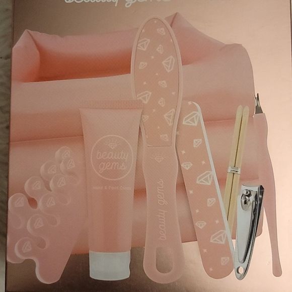10pc Pink Pedi Spa Kit - Picture 1 of 3